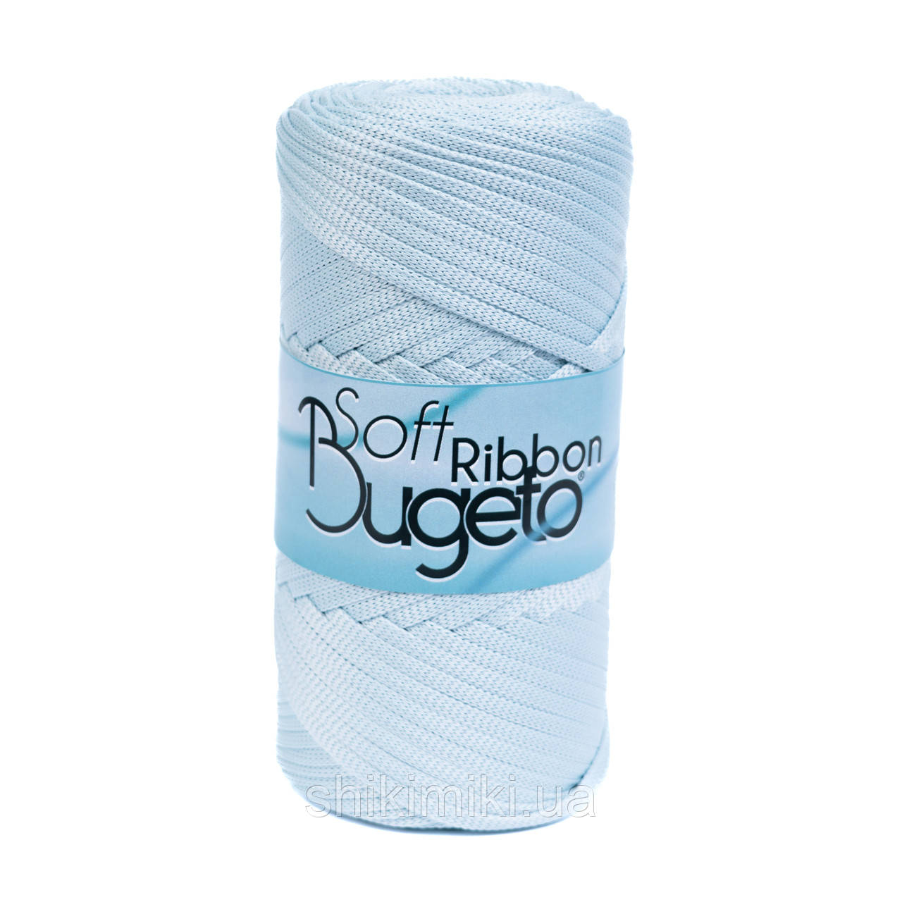 Плоский шнур поліефірний Bugeto Soft Ribbon, колір Небесно-блакитний, фото 1