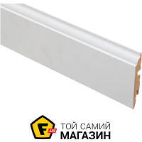 Широкий плинтус Fn Neuhofer Holz Плинтус МДФ Paint-on FU82L белый 13x82x2400 мм