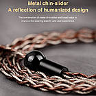 ⇒ TRN RedChain – змінний модульний 4-х житловий посріблений кабель для провідних iem's., фото 7