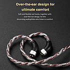 ⇒ TRN RedChain – змінний модульний 4-х житловий посріблений кабель для провідних iem's., фото 6