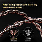 ⇒ TRN RedChain – змінний модульний 4-х житловий посріблений кабель для провідних iem's., фото 8