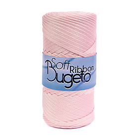 Плоский шнур поліефірний Bugeto Soft Ribbon, колір Ніжно-рожевий