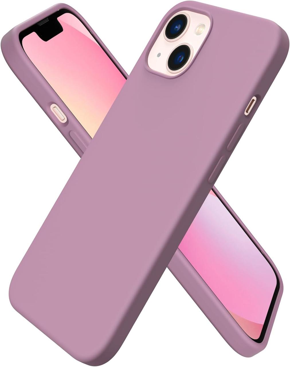 Чохол силіконовий для Айфон 13 / Silicone Full Case для iPhone 13 (Фіолетовий / Lilac Purple), фото 1