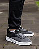 Чоловічі кросівки Lacoste Black Silver (Сірі) Кеди Лакоста повсякденні легкі сіточка прес-шкіра, фото 3