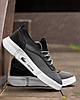 Чоловічі кросівки Lacoste Black Silver (Сірі) Кеди Лакоста повсякденні легкі сіточка прес-шкіра, фото 7