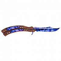 Сувенирный деревянный нож БАБОЧКА КРИСТАЛЛ Сувенир-Декор BAL-C HR, код: 8352572