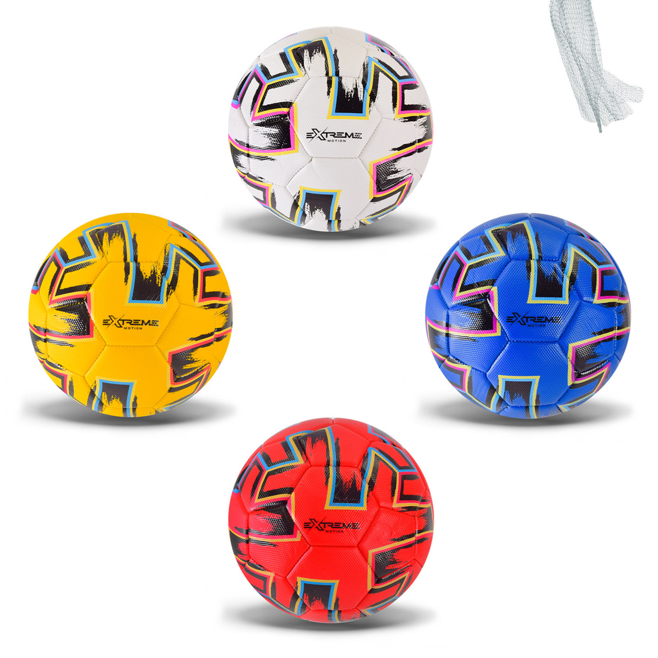 М'яч футбольний FB2488 №5 PVC, 320 грам, 4 кольори, фото 1