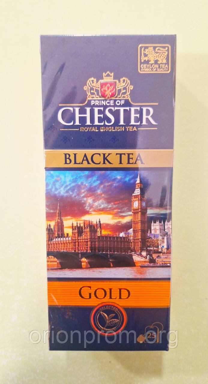 Чай Chester Gold 25 пакетів чорний