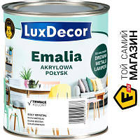 Эмаль Luxdecor Эмаль акриловая Белый кристалл белый глянец 2.5 л