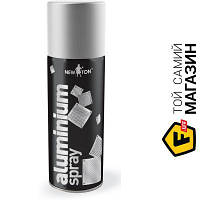 New Ton Эмаль аэрозольная Aluminium spray алюминий глянец 400 мл