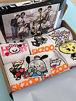 Бокс "Stray Kids " шоппер+носки+стикеры+фото