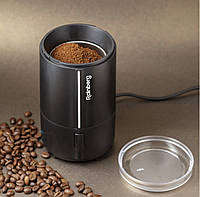 Роторная кофемолка-измельчитель электрическая Rainberg RB-302 на 50 грамм 300 Ватт черная «T-s»