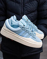 Жіночі кросівки Adidas Campus x Bad Bunny Blue Cream