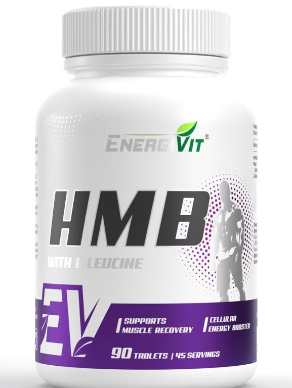 Харчова добавка EnergiVit HMB with L-Leucine 90 таблеток