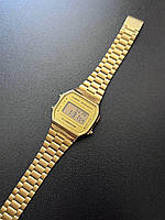 Наручные часы Casio Retro A168 - Золотые