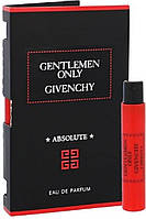 Givenchy Gentlemen Only Absolut Парфюмированная вода для мужчин, 1 мл Пробник