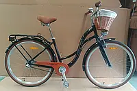 Велосипед міський Corso Dream 28" обладнання Shimano Nexus-3, 3 швидкості, алюмінієва рама, корзина, фара