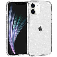 Чехол силиконовый TPU Nova для Apple iPhone 11 (6.1") с блестинками