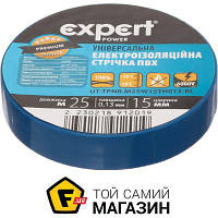 Изолента Expert Power Изолента ПВХ 0,13x15 мм 25 м синяя ПВХ