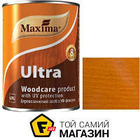 Maxima Декоративное и защитное средство для древесины Ultra осенний клен глянец 0.75 л