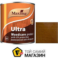 Maxima Декоративное и защитное средство для древесины Ultra тиковое дерево глянец 2.5 л