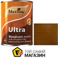Maxima Декоративное и защитное средство для древесины Ultra тиковое дерево глянец 0.75 л