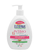Крем-мыло для интимной гигиены Eloderma Delicate 300 мл KS, код: 8080242