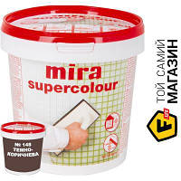 Mira Затирка для плитки Supercolour 148 1.2 кг темно-коричневый