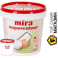 Mira Затирка для плитки Supercolour 100 1.2 кг белый