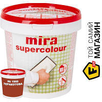 Mira Затирка для плитки Supercolour 1900 1.2 кг терракот