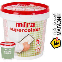 Mira Затирка для плитки Supercolour 160 1.2 кг светло-зеленый