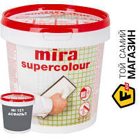 Mira Затирка для плитки Supercolour 121 1.2 кг асфальт