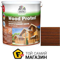 Dufa Декоративное средство EXPERT Wood Protect орех шелковистый глянец 2.5 л