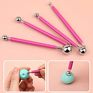 Стеки для моделювання - Набір із 8 кульок від 4 мм до 19 мм - RED, фото 6