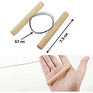 Сталевий ніж-струна для глини, пластиліну - 67 см, фото 3