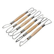 Петля двустроння - 6 шт - Професійні інструменти для ліплення - Набір стеків, фото 2