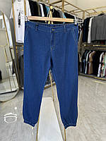 Мужские джинсы на манжетах Dekons 2383 батал 56-66 синие