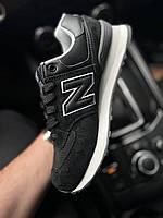 Кросівки Жіночі New Balance 574 Black & White,Якість Оригіналу ААА+