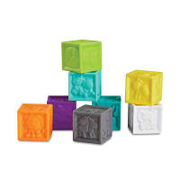 Розвивальна іграшка Infantino Силіконові кубики Яскраві розвивальники (315238)