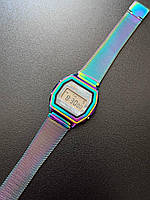 Наручний годинник Casio Retro A1000 - Rainbow (Райдуга)