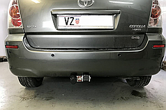 Фаркоп Toyota Corolla Verso 2004-2009 (Тойота Королла Версо) оцинкований