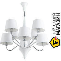 Люстра Arte Lamp Люстра подвесная Gracia A1528LM-8WH 8x40 Вт E14 белый