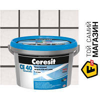 Ceresit Затирка для плитки CE 40 AQUASTATIC №16 5 кг графит