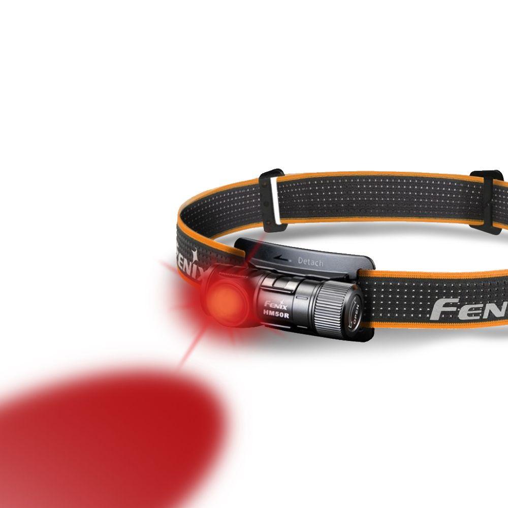 Налобный фонарь Fenix HM50R V2.0 700лм (6 режимов) алюминиевый Черный (F-S)