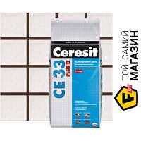 Ceresit Затирка для плитки CE 33 Plus 131 5 кг темно-коричневый