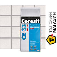 Ceresit Затирка для плитки CE 33 Plus 114 5 кг серый