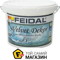 Feidal Декоративная краска Velvet Dekor матовий перламутровый 2.5 л