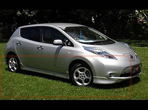 Накладки порогів Nismo для Nissan Leaf