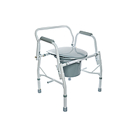 Туалетный стул с откидными опорами для санитарно-гигиенических процедур по уходу за ослабленными пользова12634