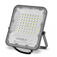 Прожектор Videx LED PREMIUM 30W 5000K 220V Gray VL-F2-305G-N d